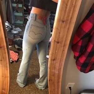 NWT Levi height rise flare jeans💙